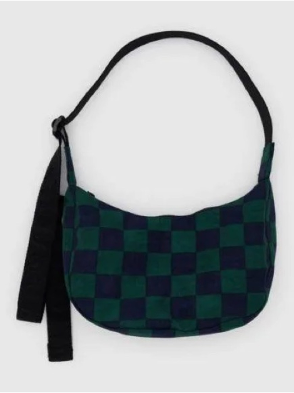 SEARCHING FOR - ✨ BAGGU NAVY CHECK SM CRESCENT